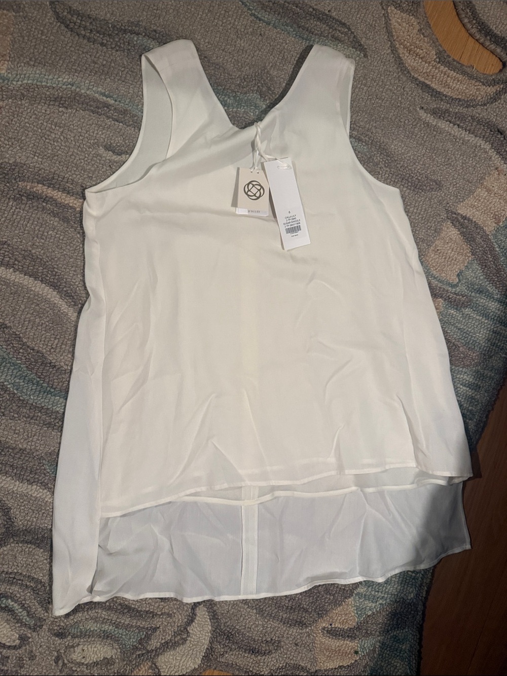 Etcetera Cream Layered Chiffon Camisole